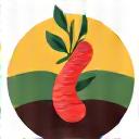 土壌を模した背景にミミズが描かれたボトル。自然な魅力を表現。